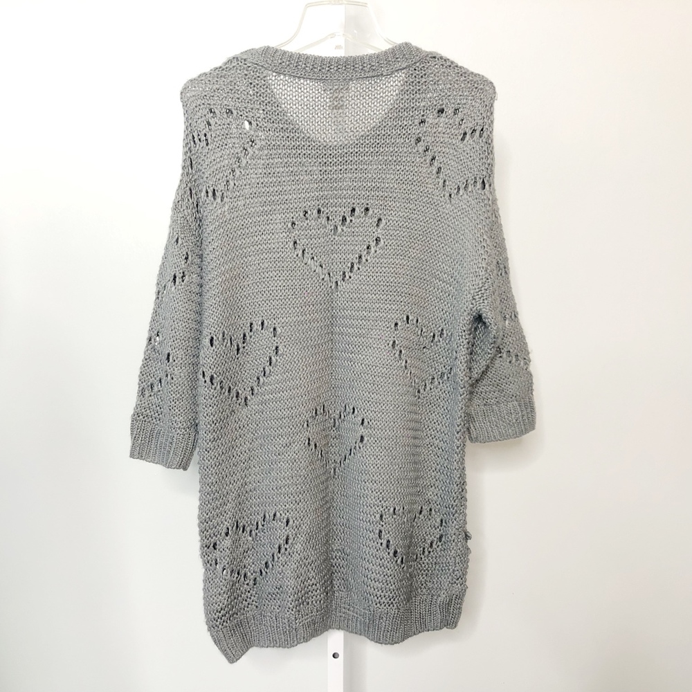 Hinge Women Plus Size 1x Heart Sweater - Picture 2 of 7